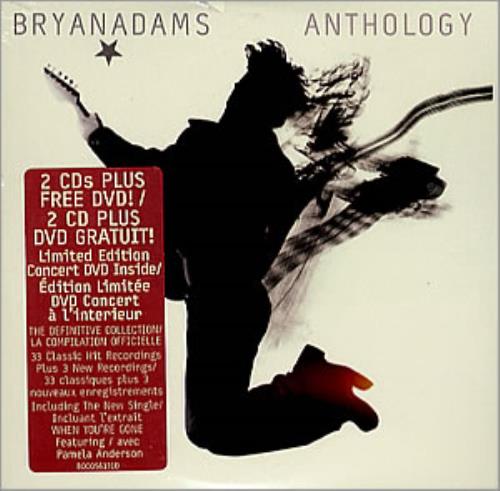 Bryan Adams  CD、DVD Bryan Adams Anthology Canadian 3 Disc Cd/Dvd Set B000561310